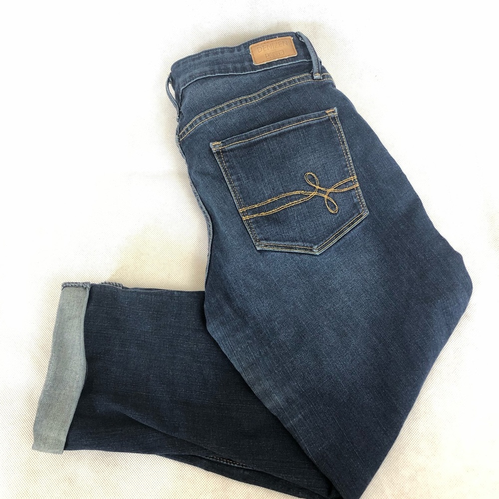 Levi’s denizen modern crop denim capris jeans
